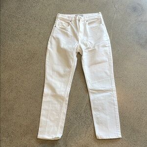 Everlane White Denim Jeans